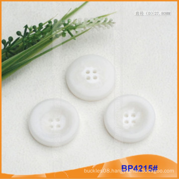 Polyester button/Plastic button/Resin Shirt button for Coat BP4215